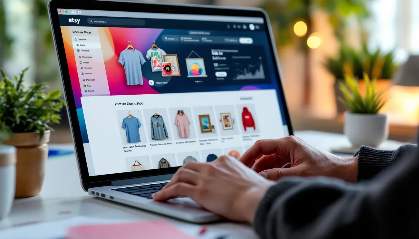 Etsy'de Zirveye Çıkın: POD Mağazaları İçin Kapsamlı SEO Rehberi