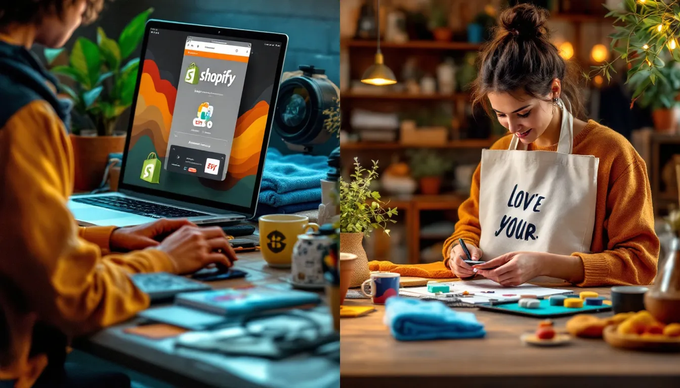 Shopify vs. Etsy: Print on Demand Mağazanız İçin Hangi Altyapı Daha Kârlı?